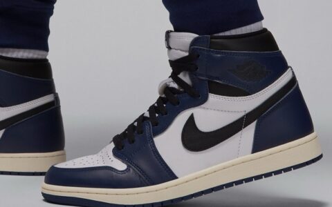 2024年9月发布：Air Jordan 1 High OG “Midnight Navy