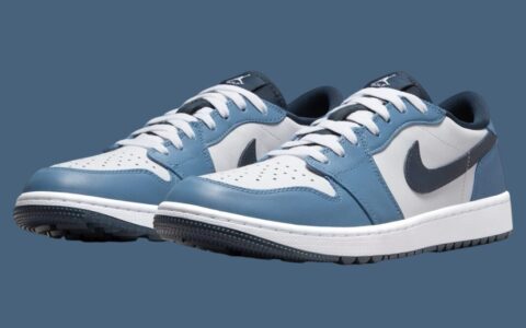 Air Jordan 1 Low Golf “Aegean Storm” 将于2024年7月发布。