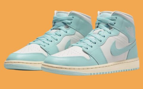 现已上市：Air Jordan 1 Mid “Light Dew”（2024年6月）