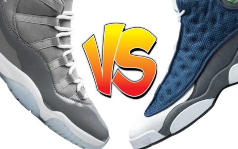 更佳发行对比：Air Jordan 11 “Cool Grey” 还是 Air Jordan 13 “Flint”？