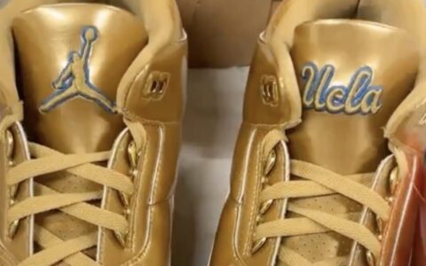 UCLA Bruins 获得 Air Jordan 3 Gold PE 鞋钉