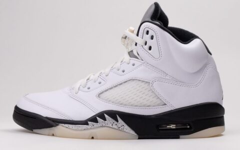 Air Jordan 5 “白/黑” 2024年12月发布