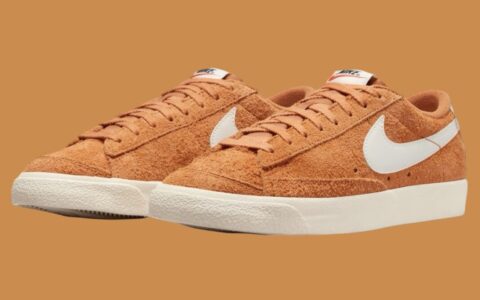 Nike Blazer Low ’77 Vintage “赤褐橙” 2024年秋季发布