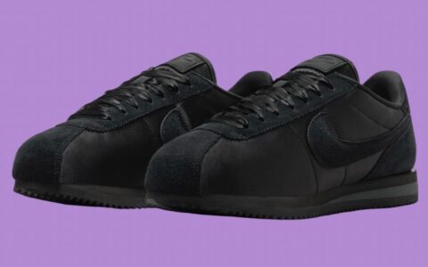 Nike Cortez “黑色缎面” 2024年秋季发布