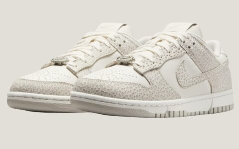 Nike Dunk Low Safari “Phantom” 2024秋季发布