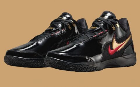 Nike LeBron NXXT Gen AMPD “黑色/金属金” 2024年7月发布