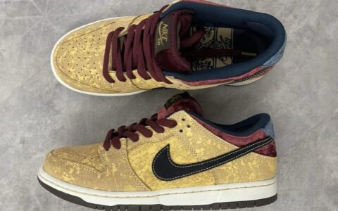 Aimé Leon Dore x Nike SB Dunk Low “特罗卡德罗花园”发布Nike SB Dunk Low “电影之城”将于2024年假期发布