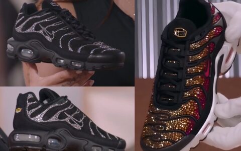 Swarovski x Nike Air Max Plus 套装 2024 年假期发布