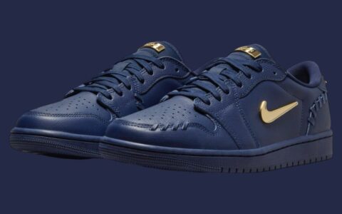 Air Jordan 1 Low “Midnight Navy” 制作方法 2024年秋季发布