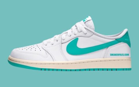 Air Jordan 1 Low OG “Washed Teal” 2025年夏季发布