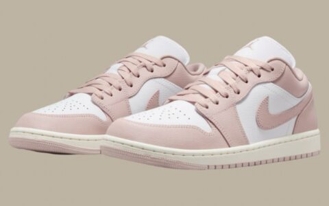 Air Jordan 1 Low “Pink Oxford” 2024年秋季发布