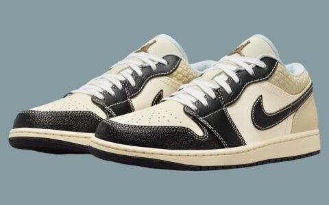 Air Jordan 1 Low SE “椰奶黑” 2024年秋季发布