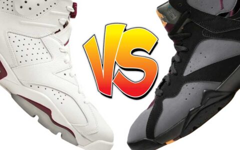 哪个更佳：Air Jordan 6 “栗红”还是Air Jordan 7 “波尔多”?