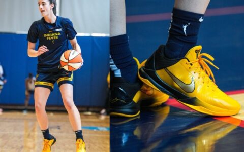 Caitlin Clark 首次亮相她的 Nike Kobe 5 Protro PE 特别版球鞋