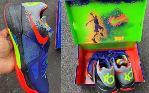 Nike KD 4 “Nerf” 2024年8月重磅回归