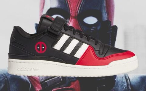 剧透预警：Marvel x adidas Forum Low “死侍” 将于2024年8月发布