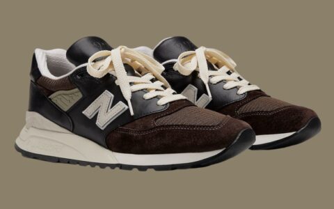 New Balance 998 Made in USA “棕/黑” 2024年7月发售