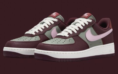 Nike Air Force 1 Low Next Nature“酒红震撼”2024年10月发售