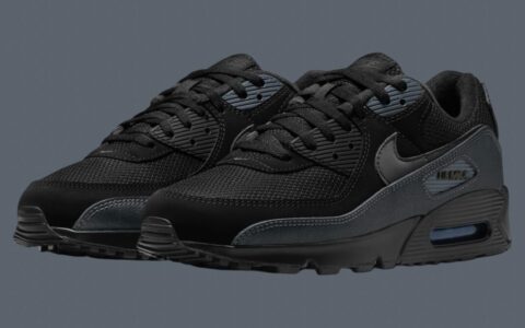 Nike Air Max 90 “黑色反光勾标”将于2024年8月发布