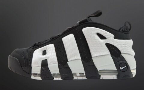 Nike Air More Uptempo Low “黑色/光子灰” 2024年假日季发售