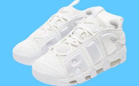 Nike Air More Uptempo Low “全白” 2024年假日发布