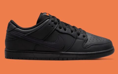 Nike SB Dunk Low Pro ISO “全黑”2024年秋季发售