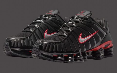 Nike Shox TL “黑色/大学红” 2024年秋季发布