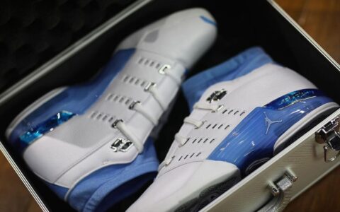 Air Jordan 17 Low “UNC” (大学蓝) 将于2024年8月回归