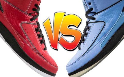 更好的 Air Jordan 2：“Candy Red” 还是 “University Blue