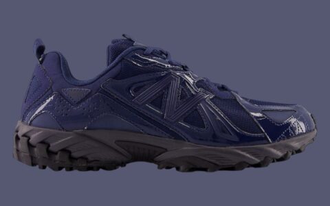 New Balance 610 Enamel Pack “Navy” 将于2024年8月发售。