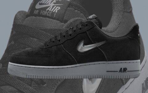 Nike Air Force 1 Low Jewel “Black Suede” 将于2024年秋季发布