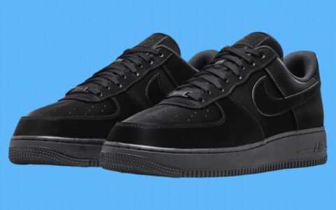 Nike Air Force 1 Low “Vanta Black” 将于2024年假日季发售