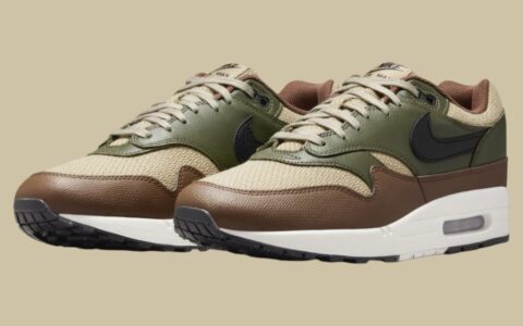 Nike Air Max 1 “Neutral Olive/Cargo Khaki” 将于2024年秋季发布