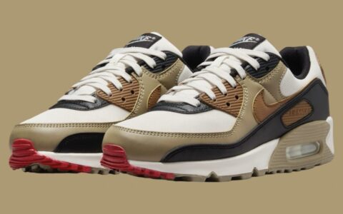 Nike Air Max 90 “Light British Tan/Khaki” 将于2024年秋季发布