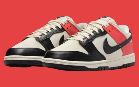 Nike Dunk Low “Black Toe/Bright Crimson” 将于2024年假期发售