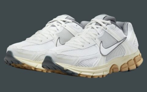 Nike Zoom Vomero 5 “Summit White/Pure Platinum” 将于2024年秋季发售。