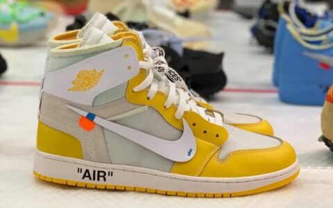 Off-White x Air Jordan 1 “Canary” 不会在2025年假期发售