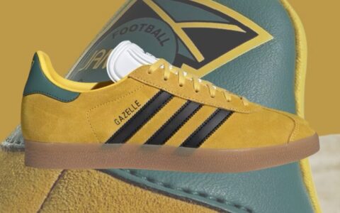 Adidas Gazelle “Jamaica” 将于2024年8月发售