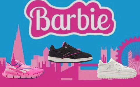 Barbie x Reebok 系列将于2024年9月发售。