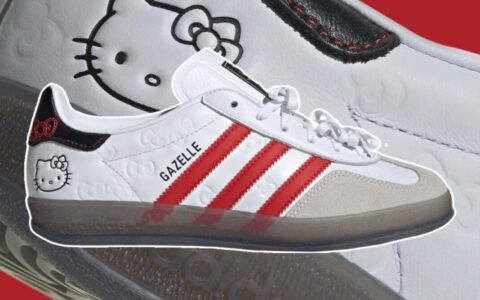 Hello Kitty x adidas Gazelle Indoor 将于2024年10月发售