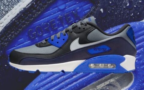 Nike Air Max 90 Gore-Tex “Racer Blue” 将于2024年秋季发布