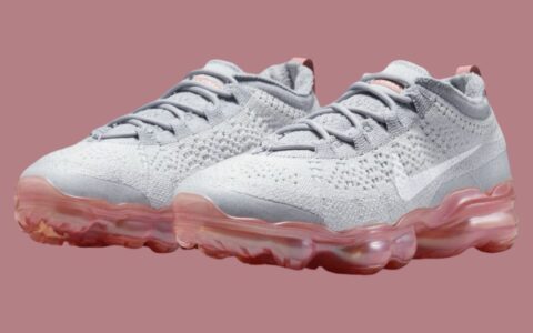 Nike Air VaporMax 2023 Flyknit “Photon Dust/Red Stardust” 将于2024年秋季发售。