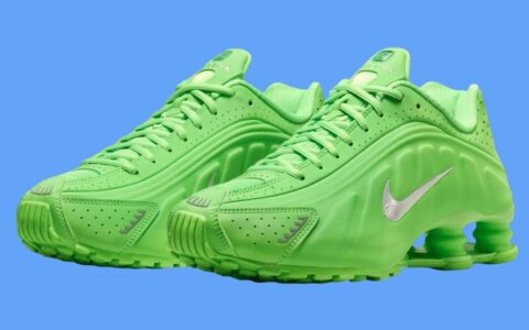 Nike Shox R4 “Green Strike” 将于2024年10月发售